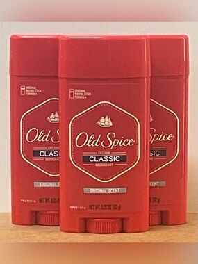 Old Spice Classic Deodorant Trio— (Original Scent)